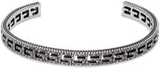 SQUARE G SILVER BRACELET