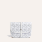 BELVEDERE MM BAG 28CM WHITE CANVAS