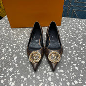 LV MET FLAT BALLERINA MONOGRAM