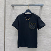 LV T-SHIRT BLACK 290187