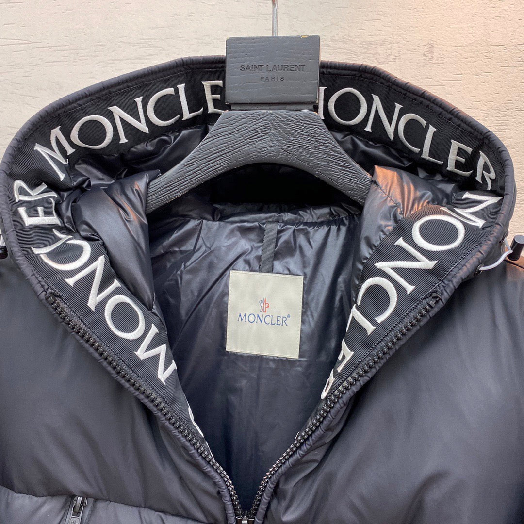 MONCLE DOWN JACKET IN BLACK