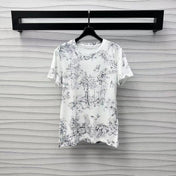 CD T-Shirt White Cotton Style 1