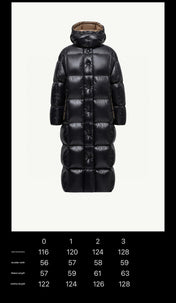 MONCLER LONG PUFFER COAT STYLE 305