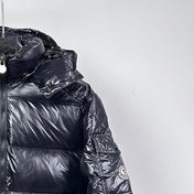 MONCLER BLACK PUFFER JACKET STYLE 2423