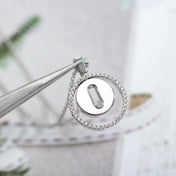 LUCKY MOVE PM NECKLACE SILVER DIAMOND