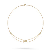 CRUSH GOLD DIAMOND NECKLACE