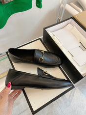 GG LOAFERS MULES BLACK