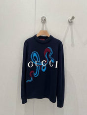 Gucci 25 Round Neck Knitted Sweater Wool 209540