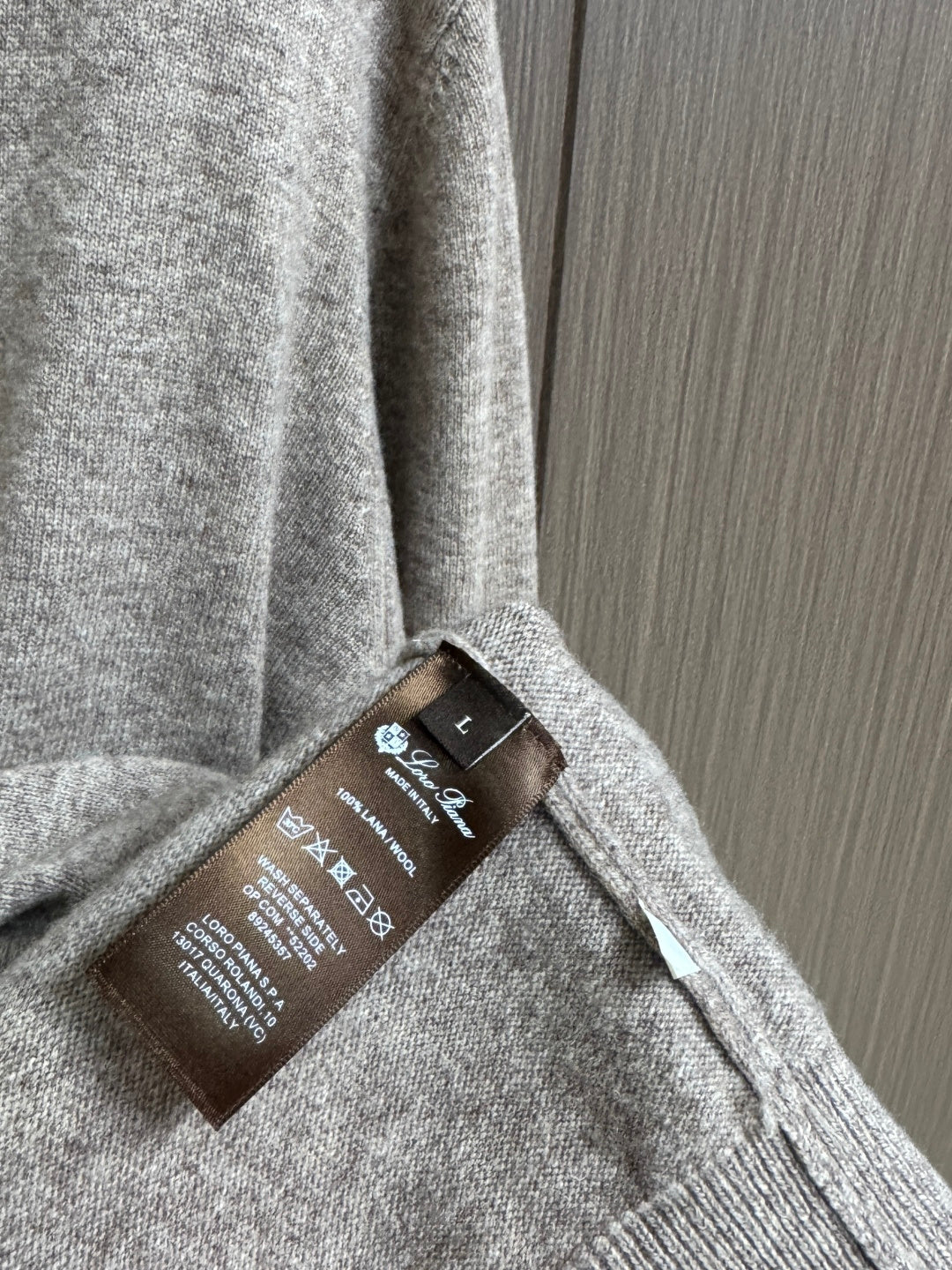 LP 26S ZIP NECK KNIT SWEATER 429