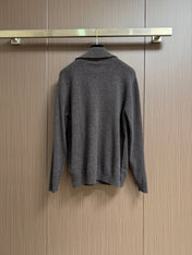LP 26S ZIP NECK KNIT SWEATER 428