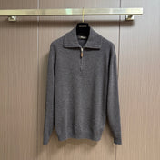 LP 26S ZIP NECK KNIT SWEATER 428