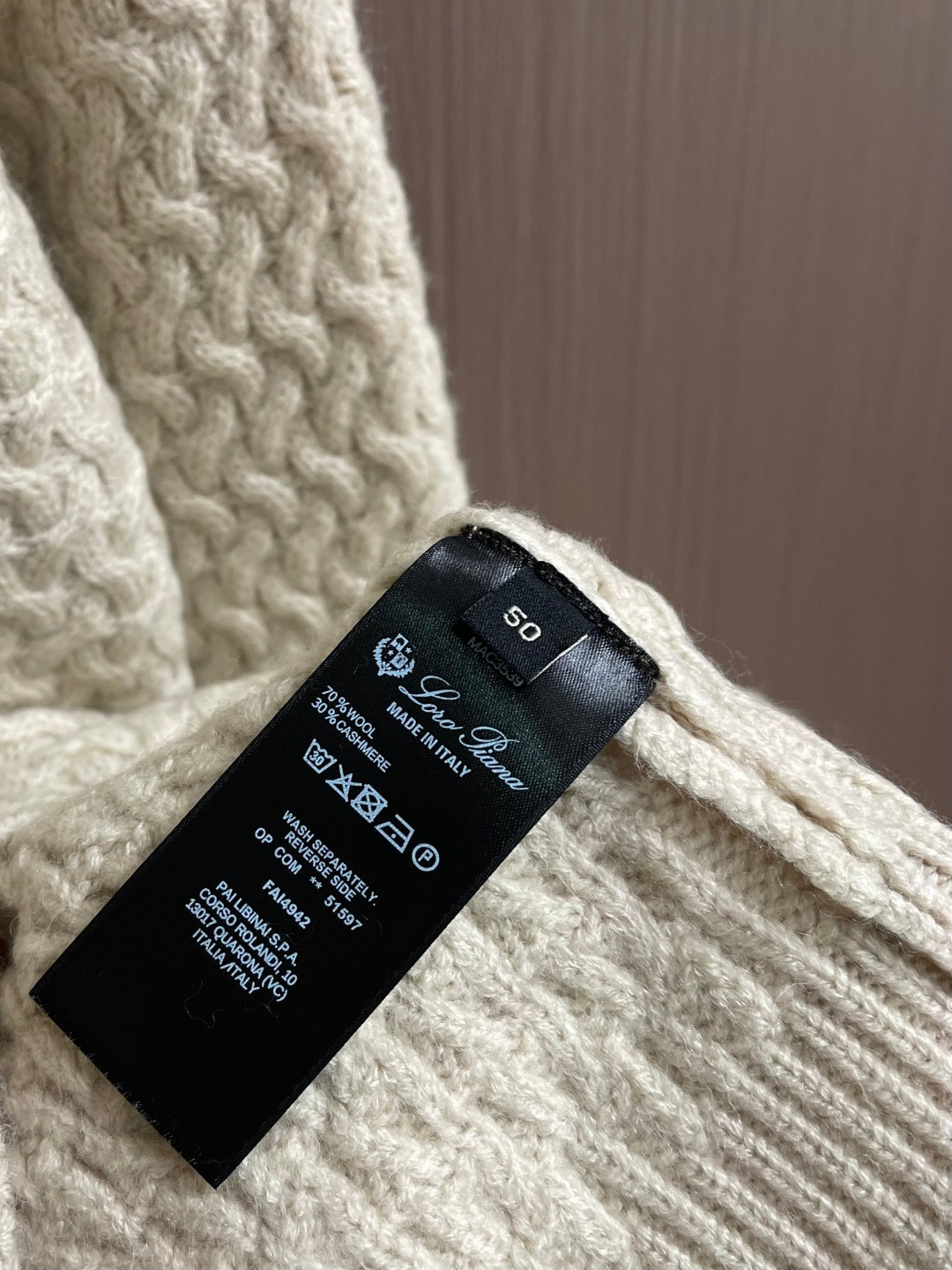 LP 26S KNITTED CREW NECK SWEATER 425