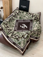 CHANEL 26S SCARF 135 IN CASHMERE AND SILK 306136