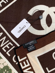 CHANEL 26S SCARF 135 IN CASHMERE AND SILK 306136