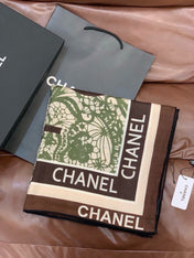 CHANEL 26S SCARF 135 IN CASHMERE AND SILK 306136