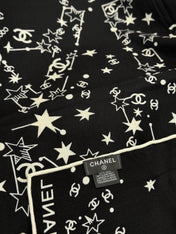 CHANEL 26S SCARF 135 IN CASHMERE AND SILK 309310