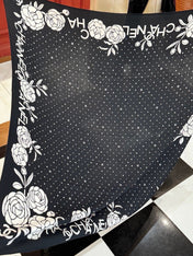 CHANEL 26S SCARF 140 IN CASHMERE AND SILK 309330