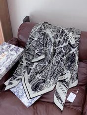 DIOR 26S SCARF 140CM IN SILK 309356
