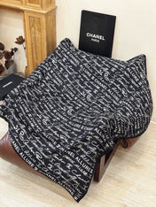CHANEL 26S SCARF 135 IN CASHMERE AND SILK 309362