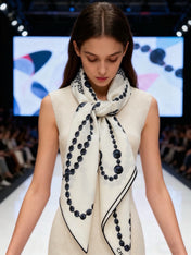 CHANEL 26S SCARF 140 IN SILK 311965