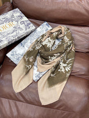 DIOR 26S SCARF 140CM IN CASHMERE SILK 311968