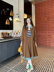 MIUMIU TOP & SKIRT SET STYLE 131