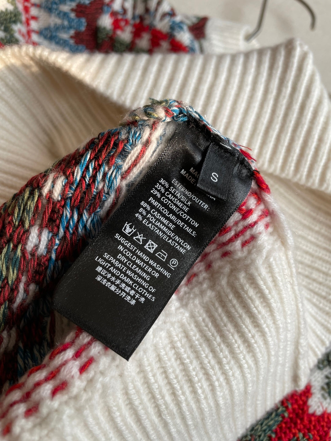 LORO PIANA 26S CASHMERE SWEATER 825