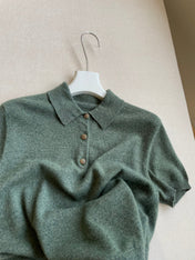 LORO PIANA 26S KNIT POLO SHIRT 662