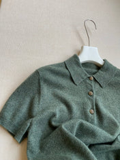 LORO PIANA 26S KNIT POLO SHIRT 662