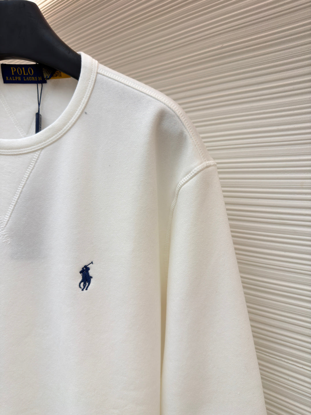 RALPH LAUREN 25S FLEECE SWEATSHIRT WITH EMBROIDERED LOGO 262