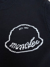 MONCLER 25S LONG-SLEEVE CREW NECK SWEATER 235
