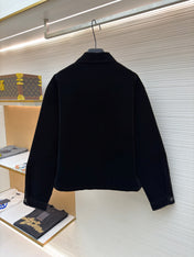 PRADA 25S VELVET JACKET 466