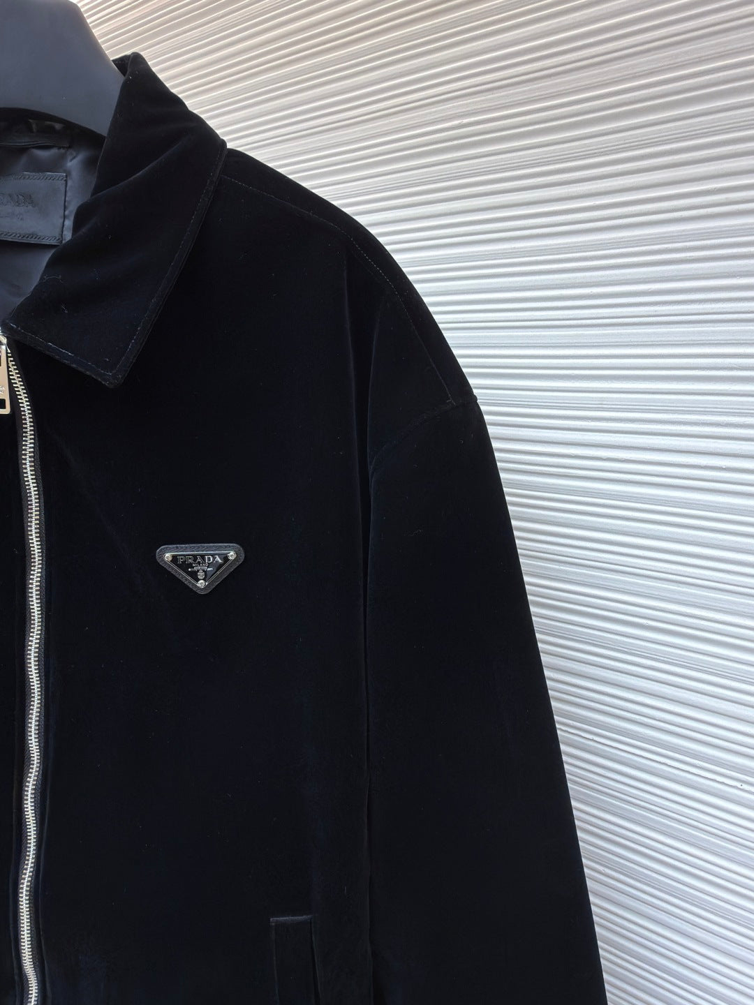 PRADA 25S VELVET JACKET 466