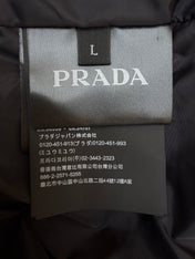 PRADA 25S VELVET PUFFER JACKET 458