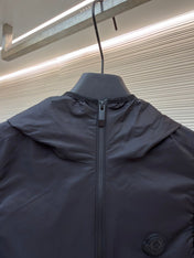 MONCLER 26S HOODED WINDBREAKER VEST 703