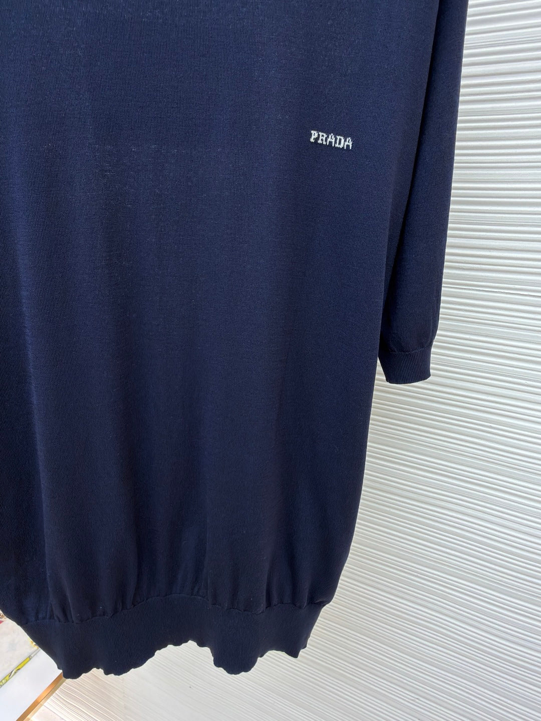 PRADA 26S SHORT-SLEEVED SWEATER STYLE 880