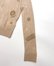 HERMES 25S WOOL-LINED SWEATER 186