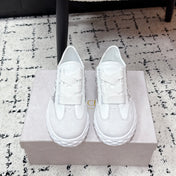 JIMMY CHOO 26S SNEAKERS IN WHITE SUEDE