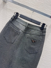PRADA 26S MIDI SKIRT 634
