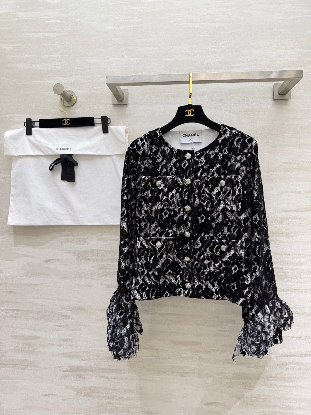 CHANEL 26S LACE TOP STYLE 1027