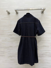 PRADA 26S DENIM SHIRT DRESS STYLE 897