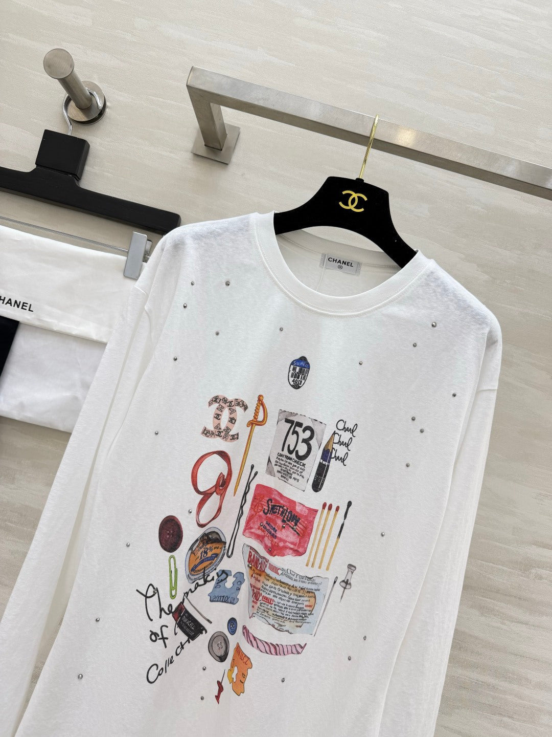 CHANEL 26S LONG SLEEVE T-SHIRT STYLE 1225