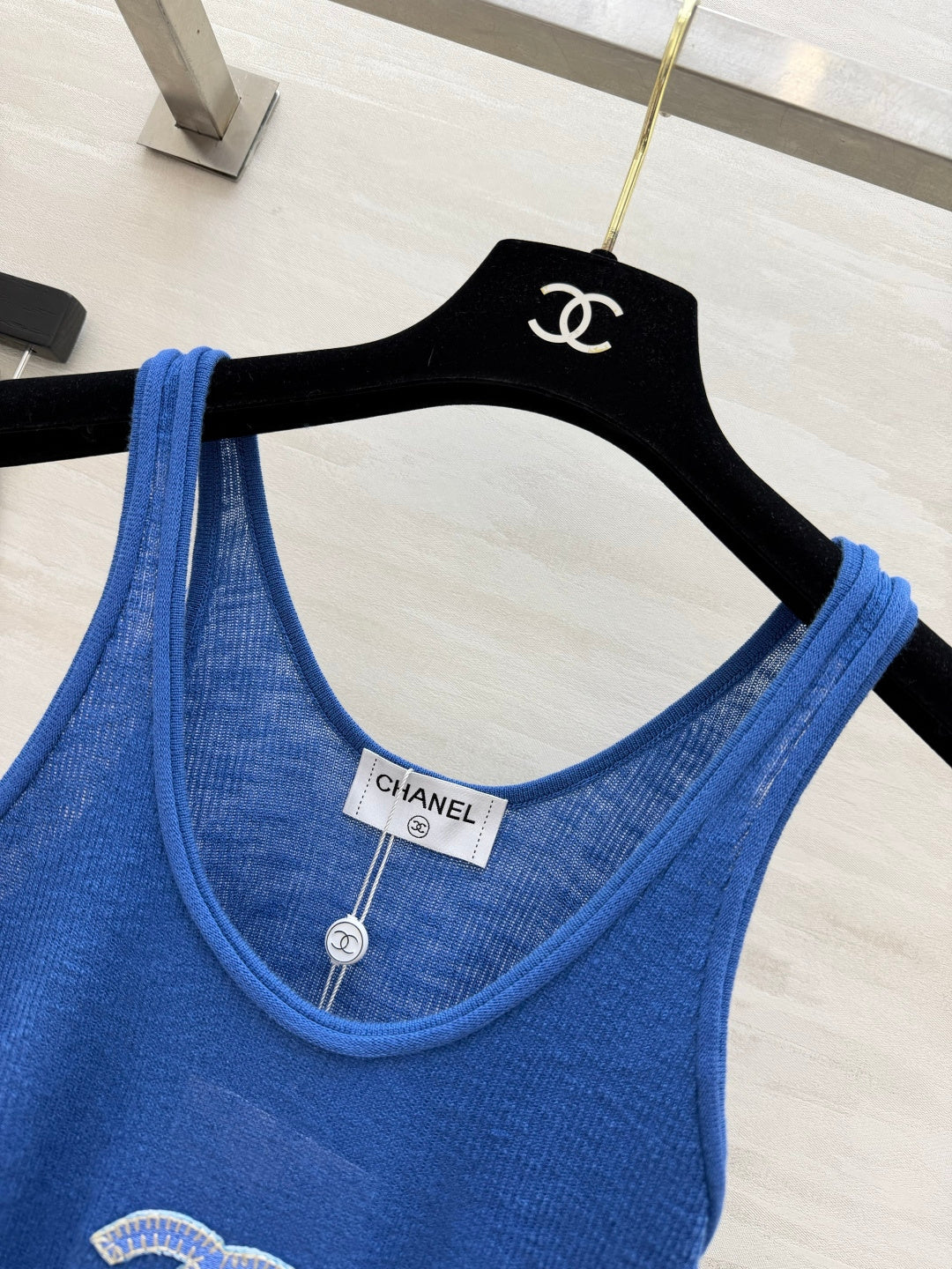 CHANEL 26S KNIT CAMISOLE TOP 1442