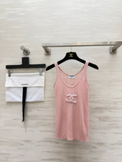CHANEL 26S KNIT CAMISOLE TOP 1441