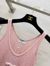 CHANEL 26S KNIT CAMISOLE TOP 1441