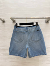 PRADA 26S DENIM SHORTS 1052