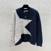 DIOR 25S LONG-SLEEVE KNIT CREWNECK SWEATER 640