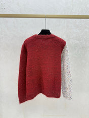 DIOR 25S LONG-SLEEVE KNIT CREWNECK SWEATER 639