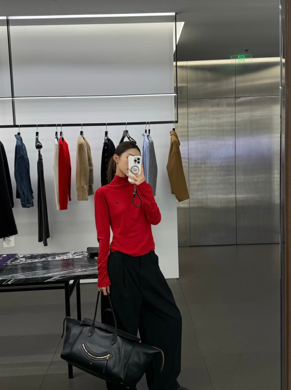 CELINE 26S HIGH-NECK SWEATER 799218