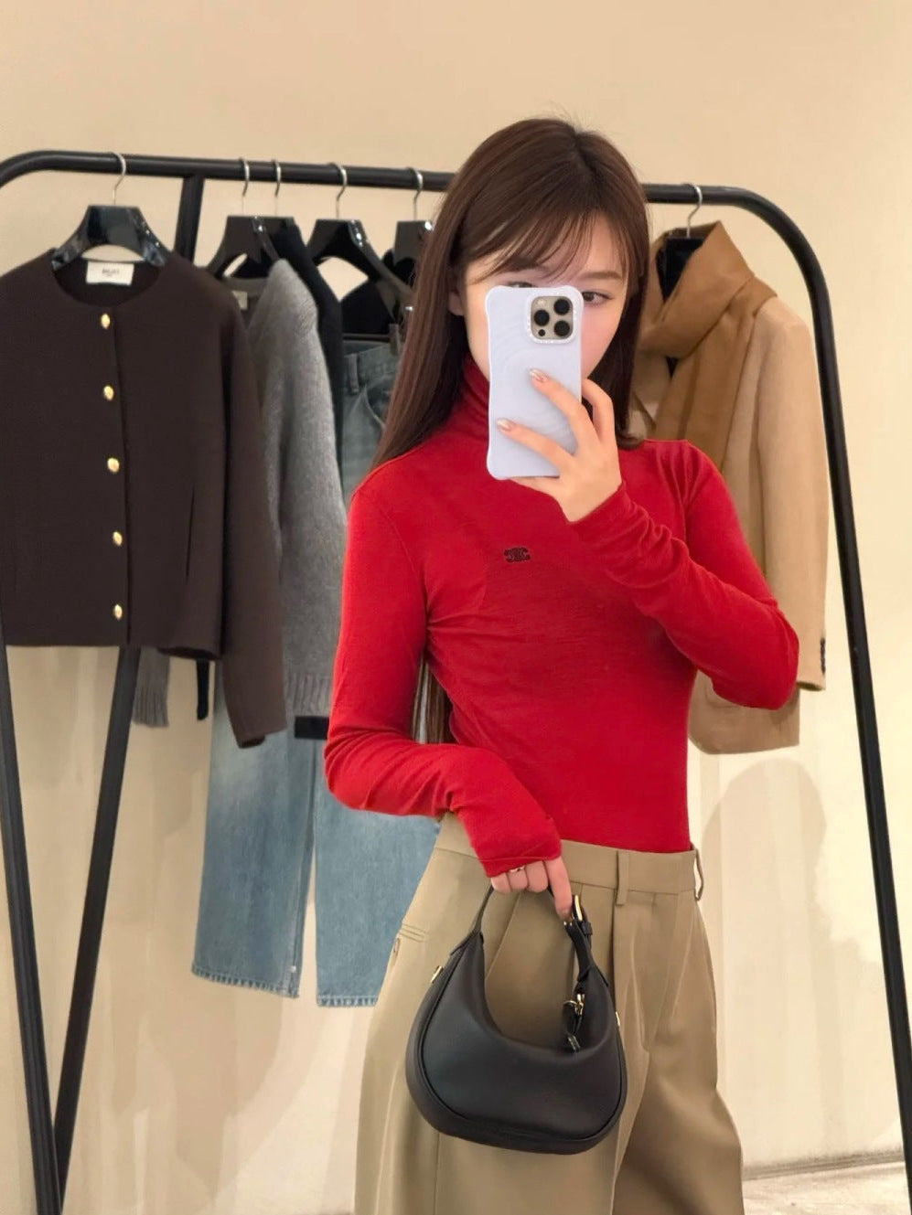 CELINE 26S HIGH-NECK SWEATER 799218